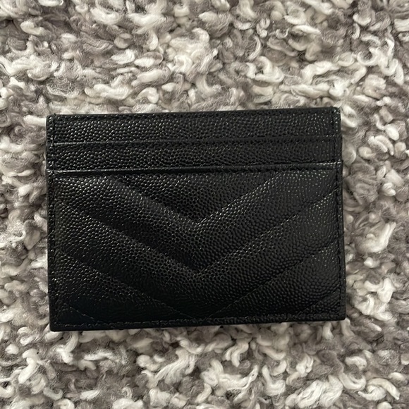 Saint Laurent - Cassandre Matelassé Card Case - Picture 2 of 3